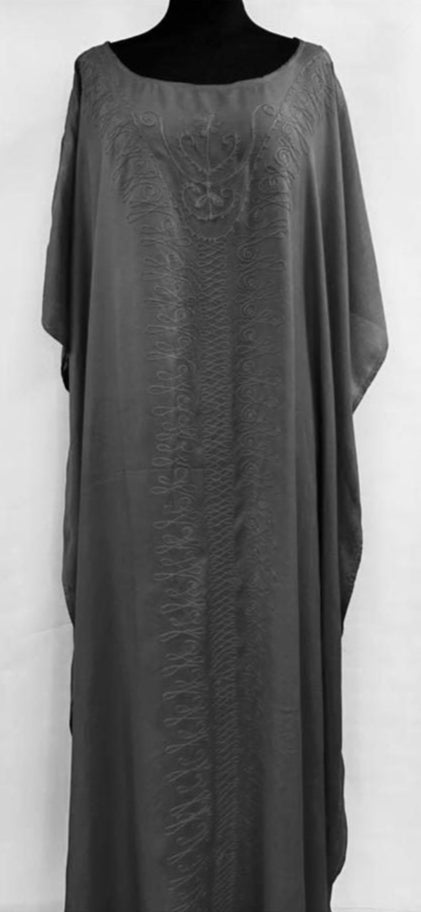 Didi Plain Embroidered Kaftan