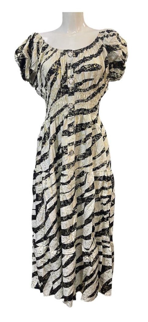 Magic Dress Black and Gold
