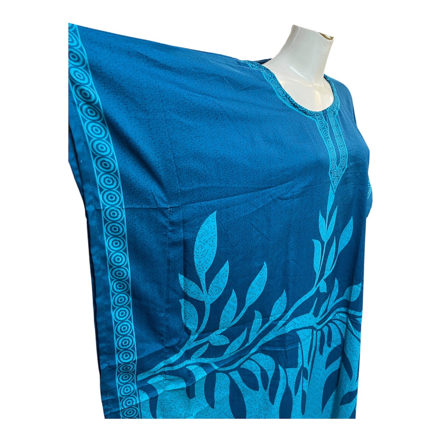Blue Leaf Kaftan