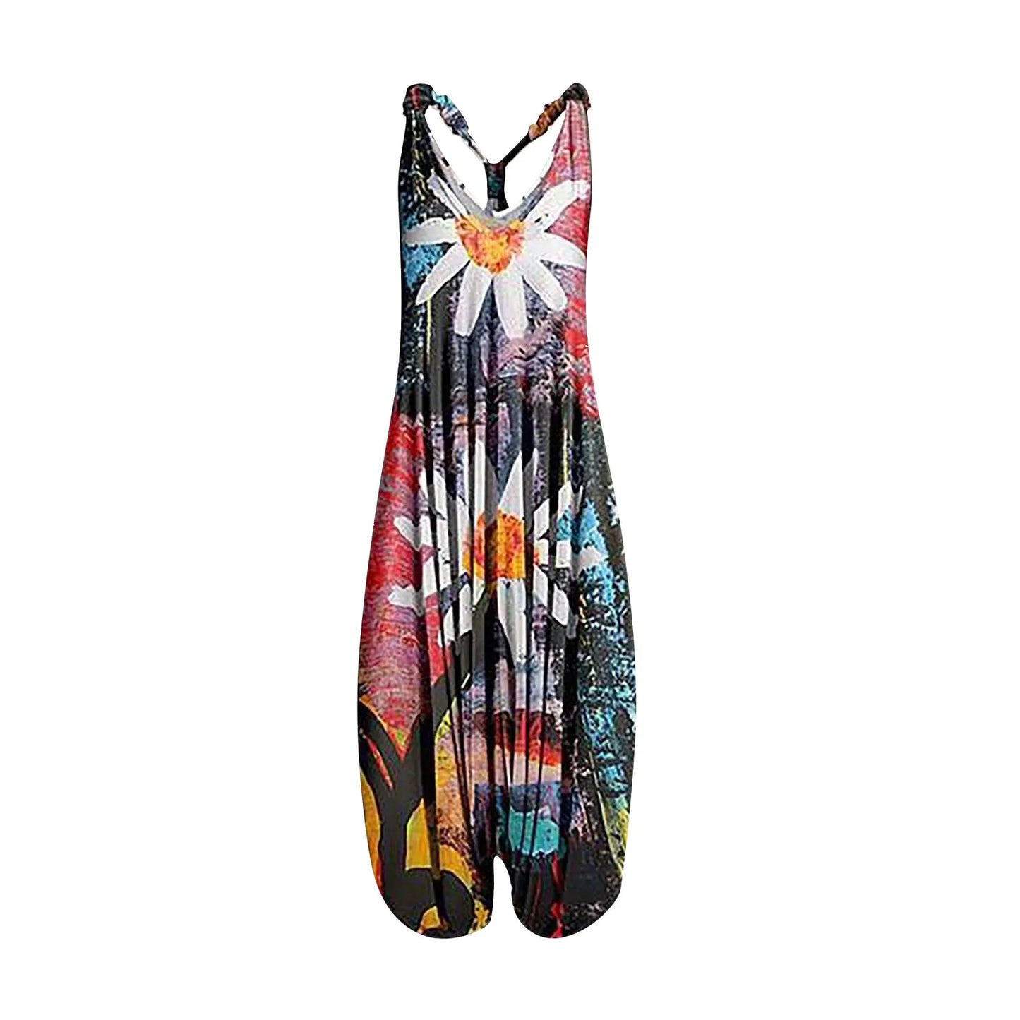 Wide Leg Bohemian Playsuit
