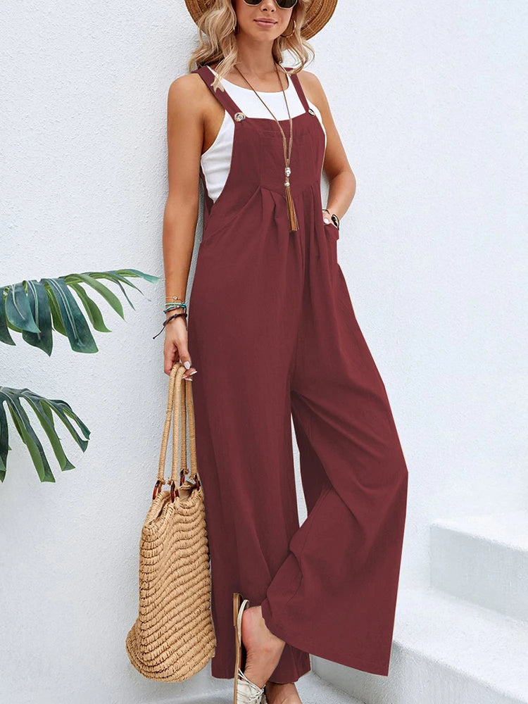 Women Casual Summer Jumpsuit