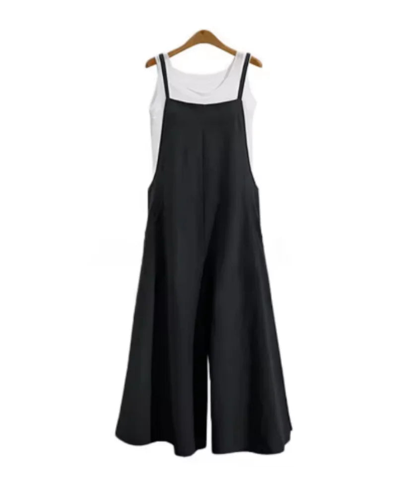 Solid Color Jumpsuit