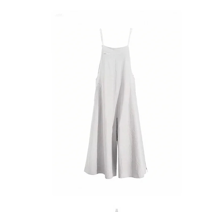 Solid Color Jumpsuit