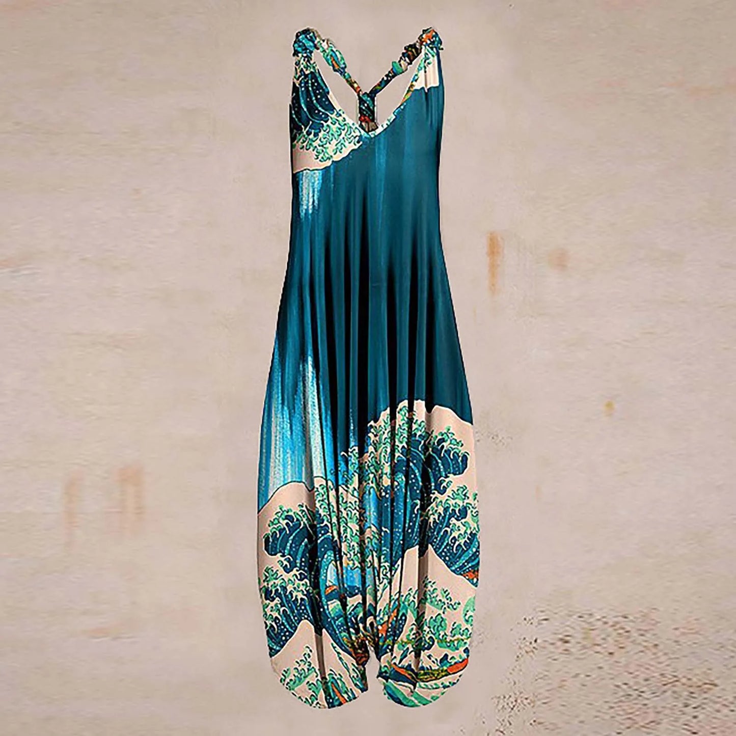Wide Leg Bohemian Playsuit