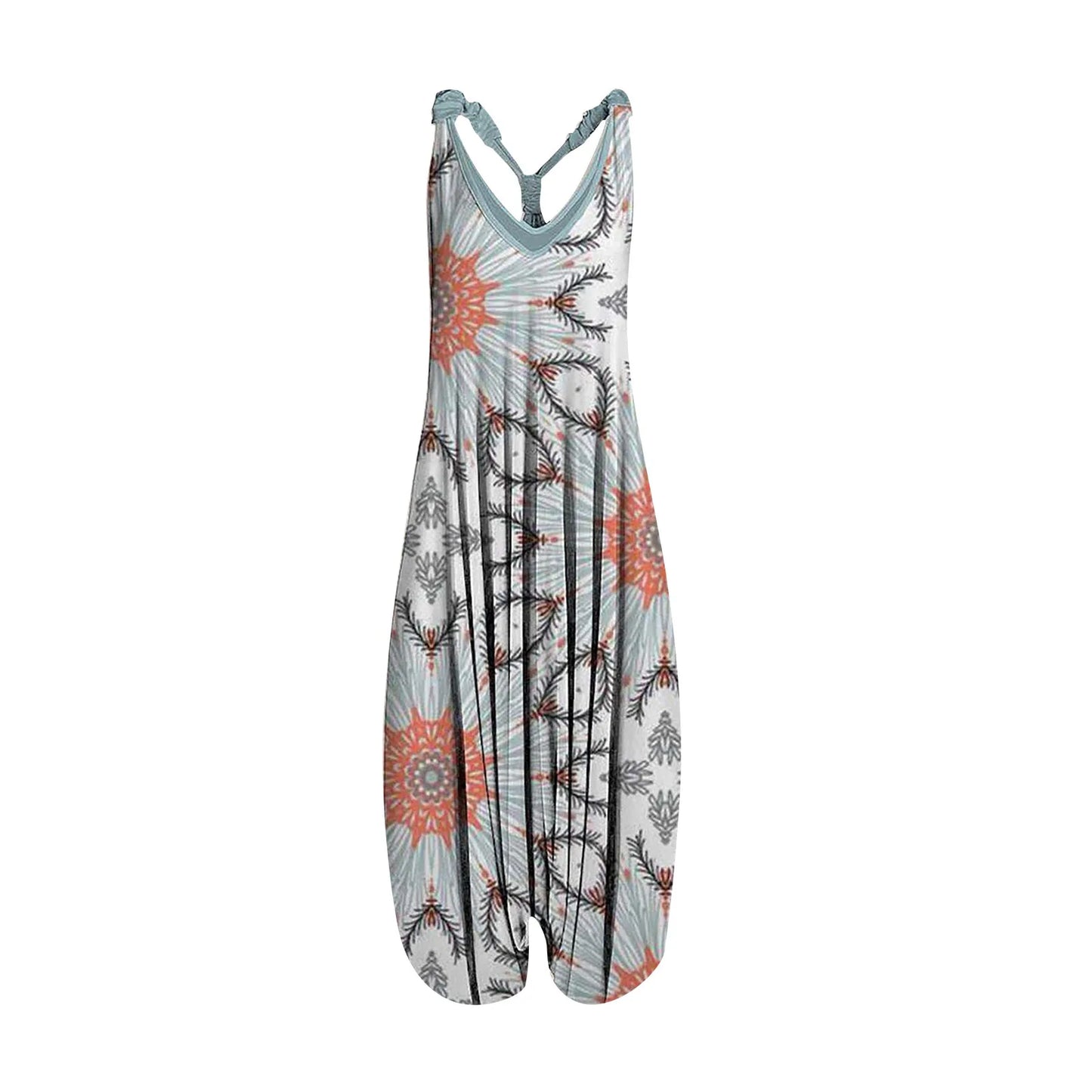 Wide Leg Bohemian Playsuit