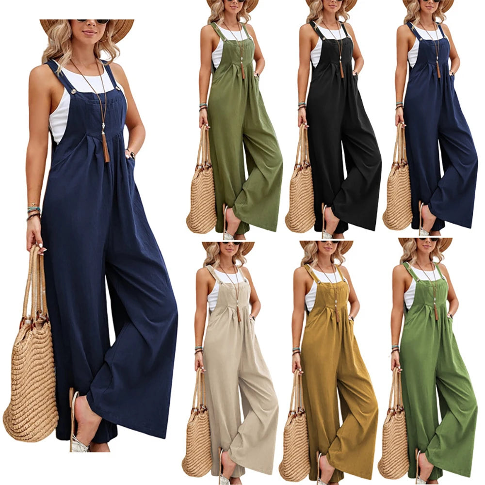 Women Casual Summer Jumpsuit
