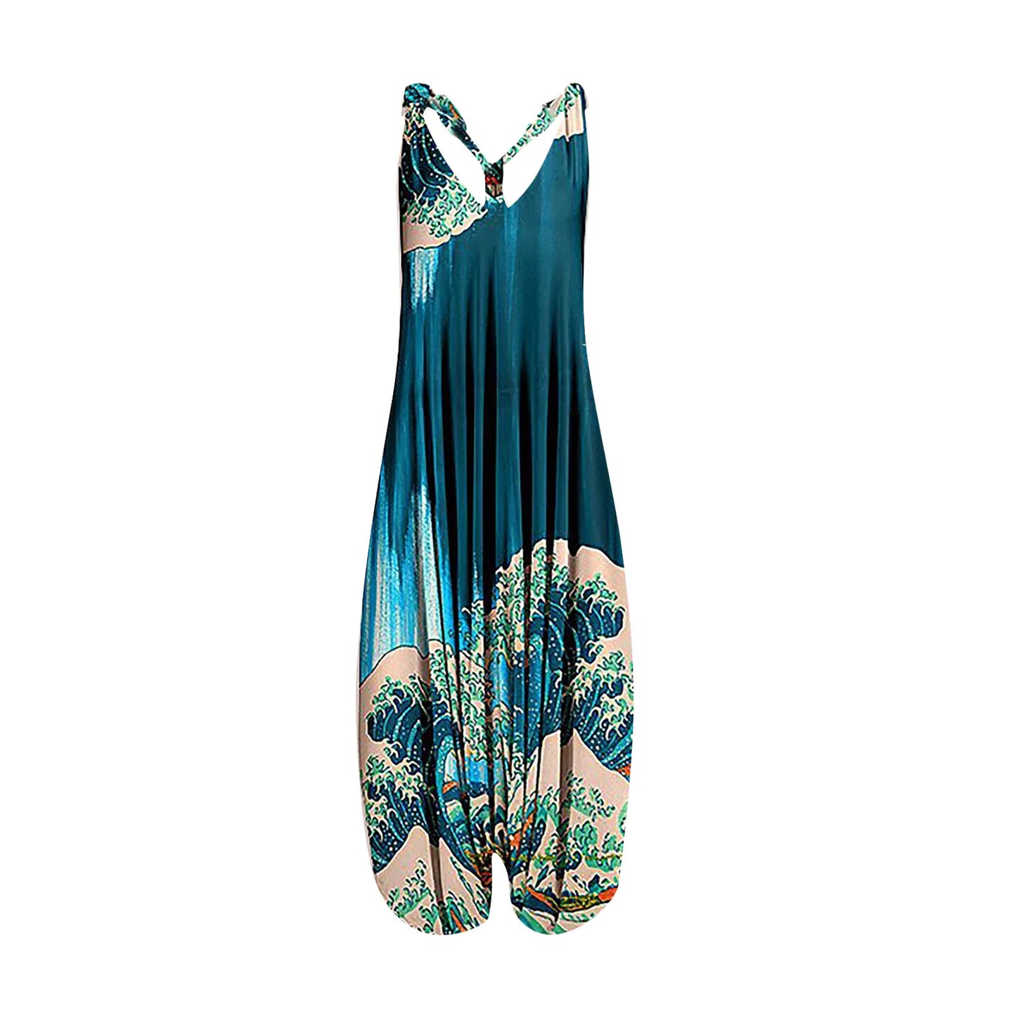 Wide Leg Bohemian Playsuit