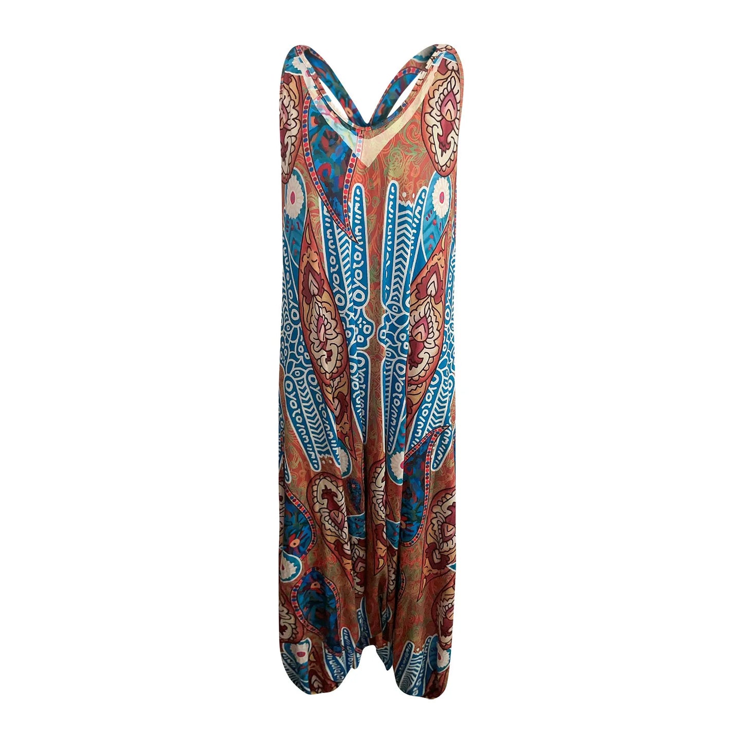 Wide Leg Bohemian Playsuit