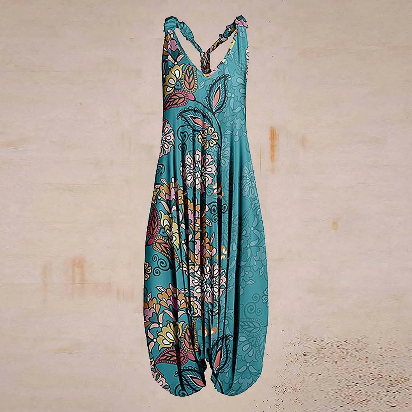 Wide Leg Bohemian Playsuit