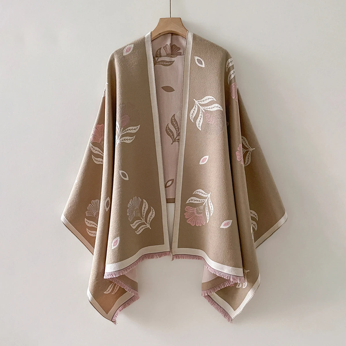 Winter Warm Cashmere Feather Scarf