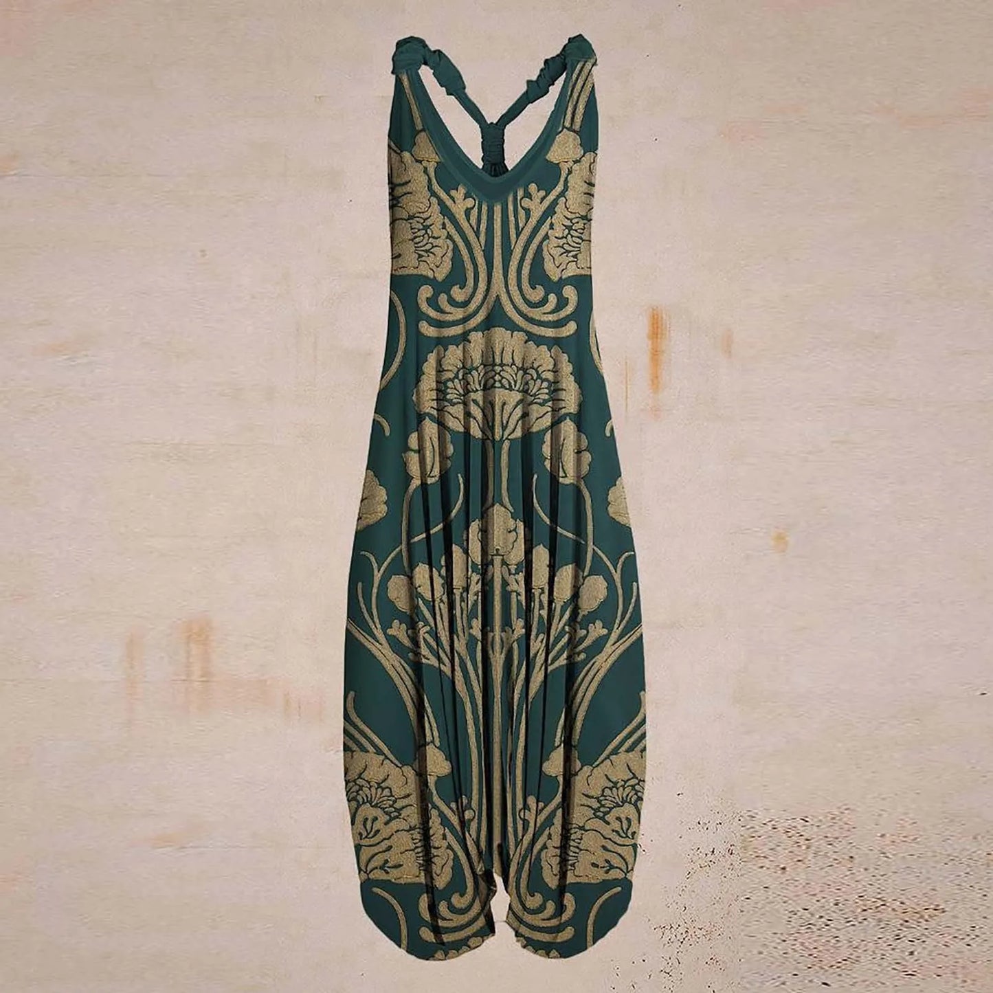 Wide Leg Bohemian Playsuit
