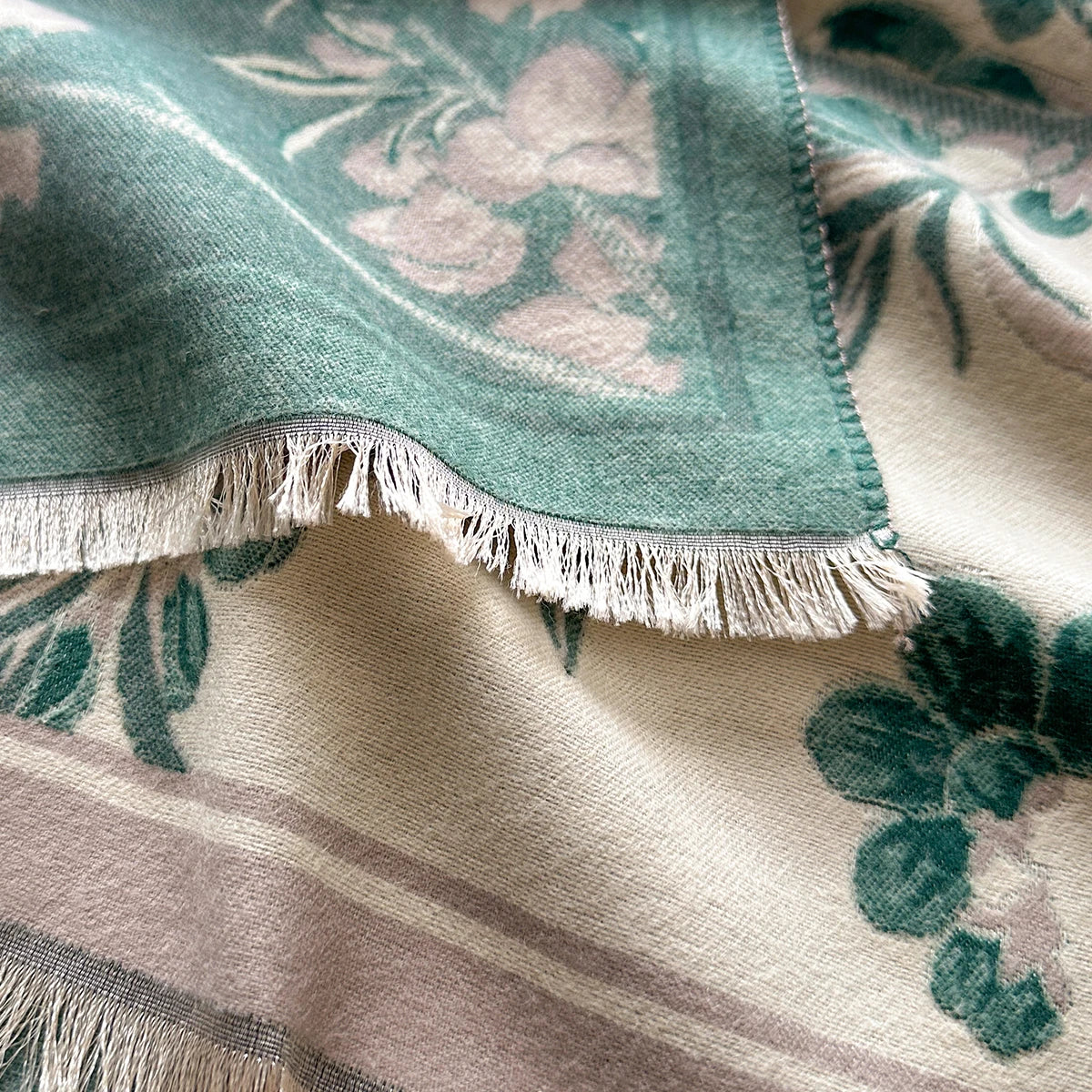 Women's Floral Poncho