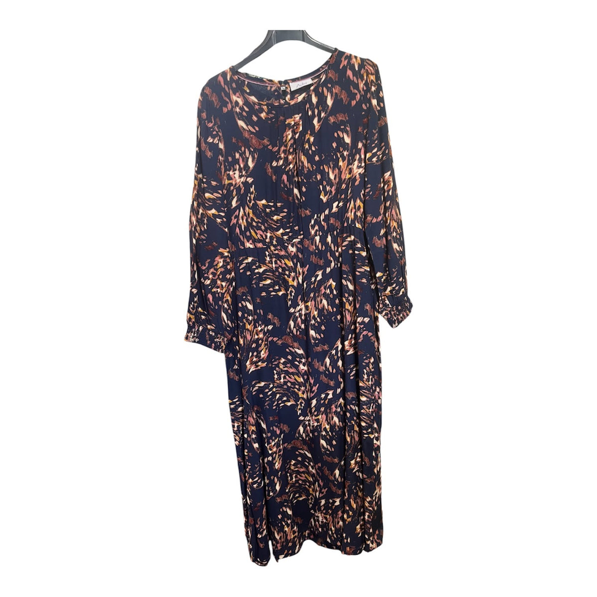 Adini Burnt orange Winter Dress