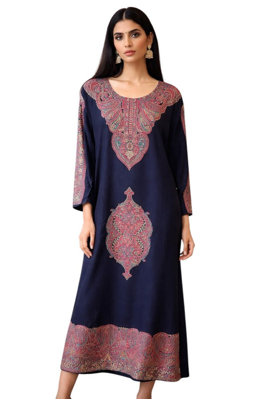 Midnight Paisley Kaftan