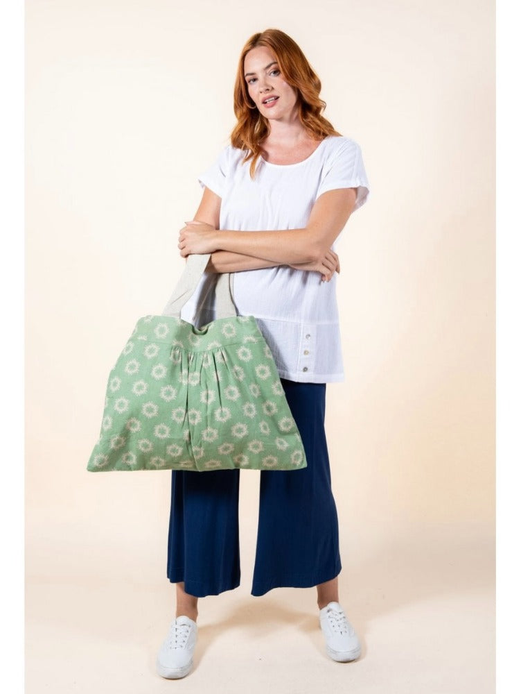 Green Tote Bag
