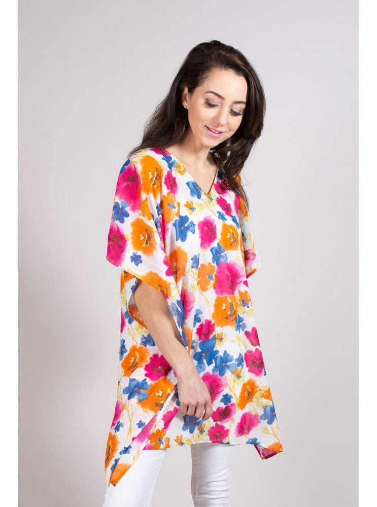 Tara Kaftan Multi Beaded